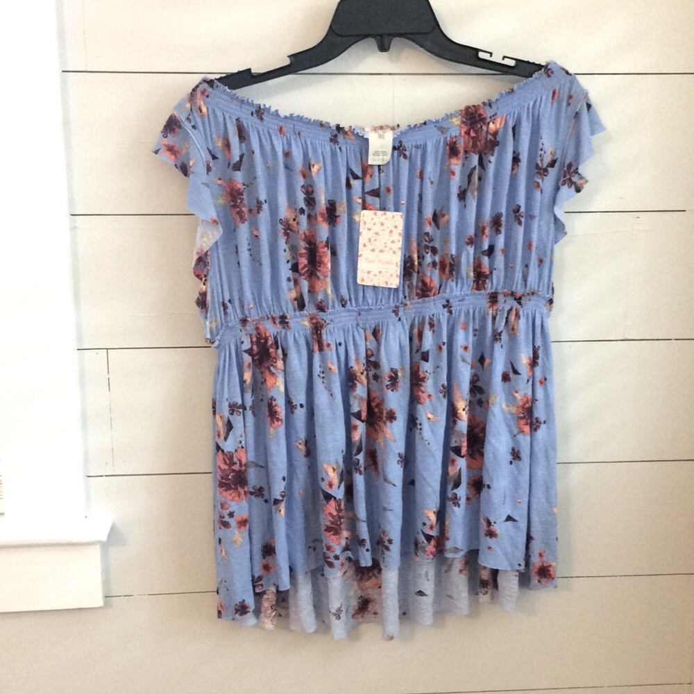 Free People off shoulder top